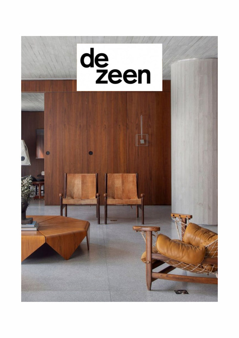 Dezeen feature cover featuring Tala Fustok Studio, January 2024