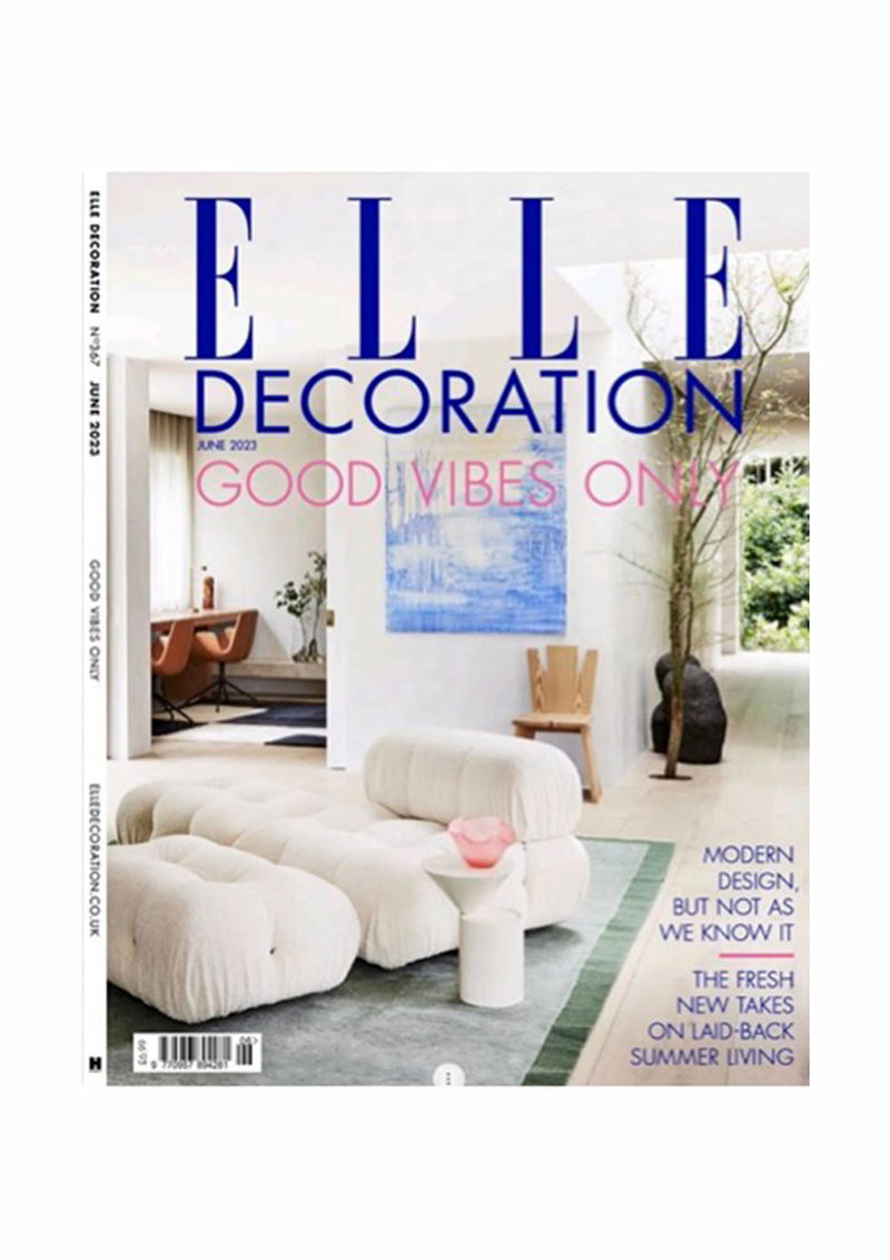 Elle Decoration magazine cover featuring Tala Fustok Studio, June 2023